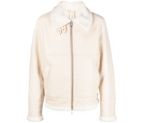 Bikerjacke mit Reißverschluss