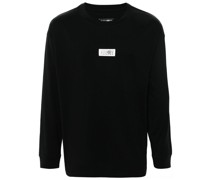 numbers-tag long-sleeve T-shirt