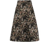 Rock mit Paisley-Print