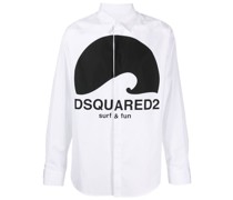 Hemd mit Logo-Print