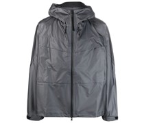 Kapuzenjacke mit Logo-Print