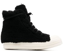 High-Top-Sneakers mit Shearling