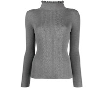 Pullover mit Stehkragen