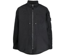 Leichte Jacke mit Logo-Prägung