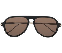 aviator-frame sunglasses