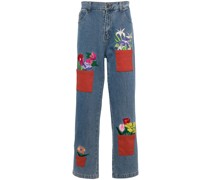 Gerade Flower Pots Jeans