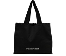 Shopper mit Logo-Stickerei