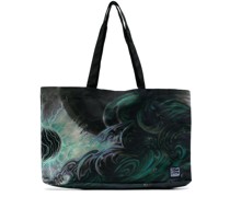 Shopper mit grafischem Print