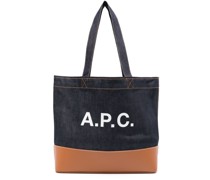 A.P.C. Axel Shopper im Jeans-Look