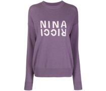 Pullover mit Logo-Print