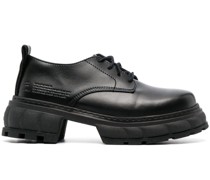 Alter Derby-Schuhe mit Plateau 40mm
