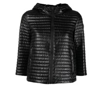 Daunenjacke mit halblangen Ärmeln