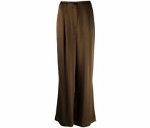 Satinhose mit weitem Bein