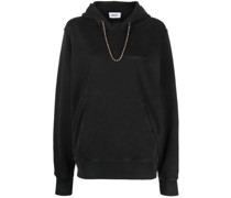Hoodie mit Kugelkette