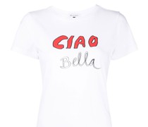T-Shirt mit "Ciao Bella"-Print