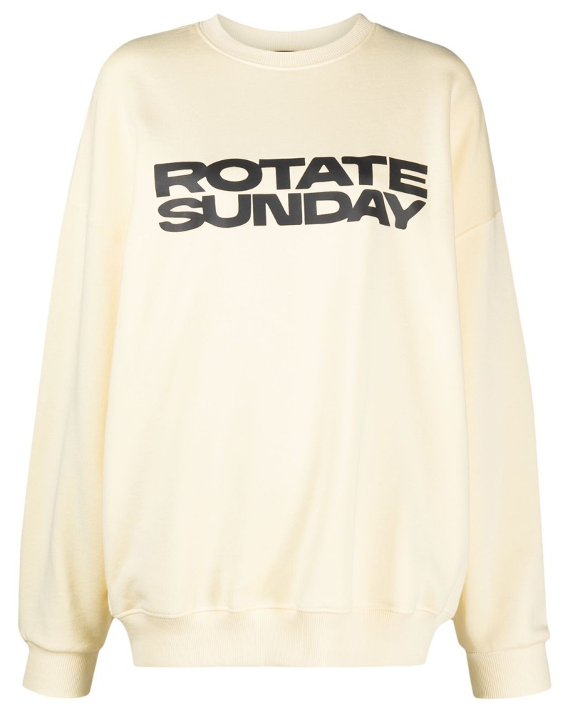 ROTATE Birger Christensen Damen Sweatshirt aus Bio-Baumwolle