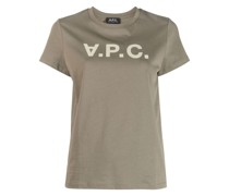 A.P.C. T-Shirt mit Logo-Print