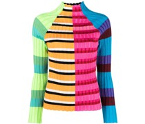 Pullover in Colour-Block-Optik