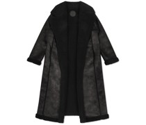 Jetz Mantel aus Faux Shearling