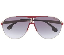 tinted aviator sunglasses