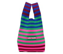 Gestreifter Shopper