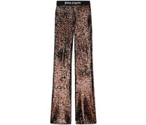 Ausgestellte Paillettenhose
