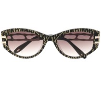 Cat-Eye-Sonnenbrille mit Farbverlauf