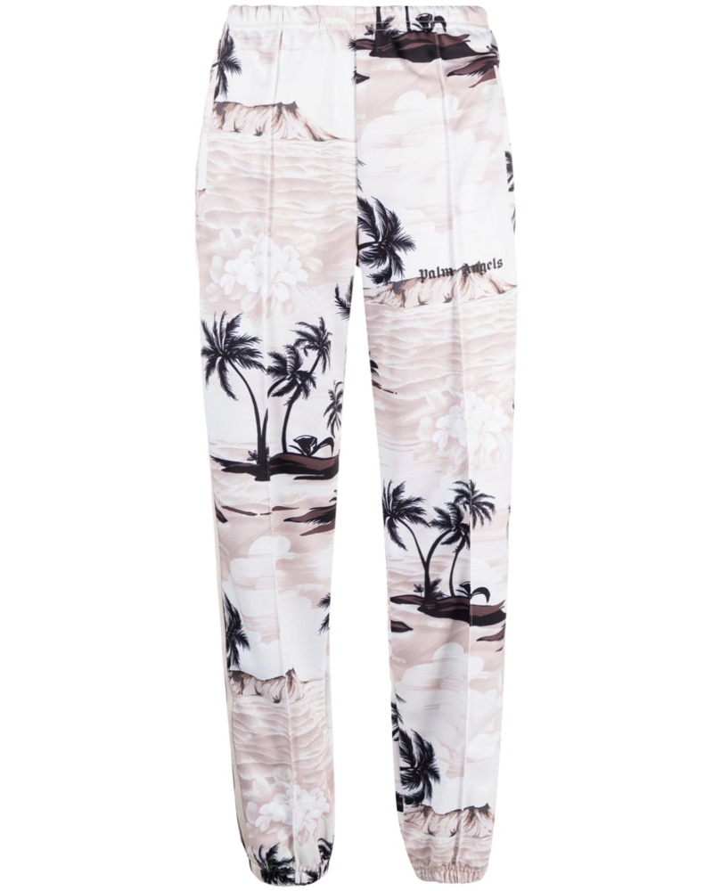 Palm Angels Damen Jogginghose mit Sonnenuntergang