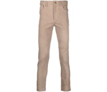Lederhose mit schmalem Schnitt