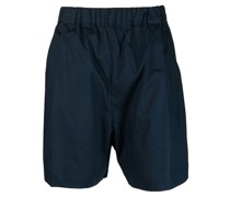 Shorts mit Logo-Stickerei