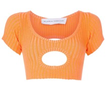 Cropped-Top mit Cut-Out
