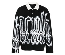 Poloshirt mit Logo-Print