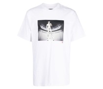 T-Shirt mit Melting David-Print