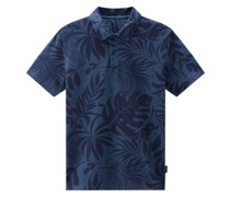 Poloshirt mit "Tropical"-Print
