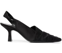 Satin Slingback-Pumps