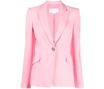 tailored single-breasted blazer