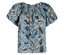 Bluse mit Blumen-Print