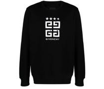 Sweatshirt mit 4G-Print