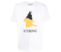 T-Shirt mit Pixel-Print