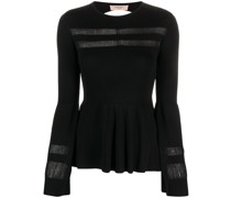 Pullover mit Sheer-Effekt