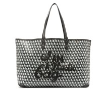 Shopper mit geometrischem Print