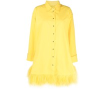 Kleid mit Federn