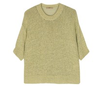 Kurzärmeliger Pullover