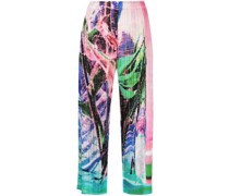 Hose mit "Tropical Winter"-Print