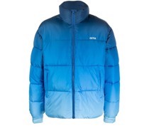 Gefütterte Jacke mit Logo-Stickerei