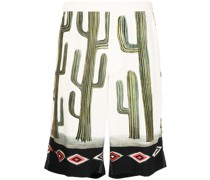 Shorts mit grafischem Print