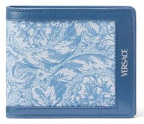 Barocco Athena jacquard bi-fold wallet