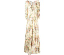Maxikleid mit Blumen-Print