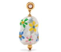 Nia Flower Pear Ohrring