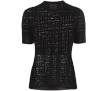 4G Velours-T-Shirt